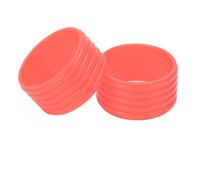 VGEBY Anneau de Raquette en Silicone, Surgrip Antidérapant Absorbant la Transpiration pour Tennis, Badminton, Courge, Accessoire Durable à Haute élasticité pour des Performances Améliorées (Pink)