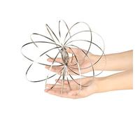 VGEBY Anneau Magique Jouet, Anneaux de Débit, Bracelet en Acier Inoxydable, Jeu Interactif, Soulage Le Stress, Exercice, Anneaux de Débit, Bras, Spinner, Anneaux de Débit