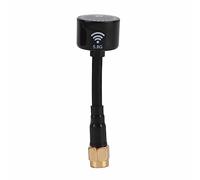 VGEBY Antenne 5.8Ghz 3dBi RHCP pour Drone de Course RC FPV - Accessoire Quadrirotor Longue Portée (Noir SMA Inner Needle)