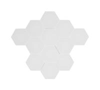 VGEBY Appliques Murales Hexagonales, Panneau Lumineux Intelligent LED avec Couleurs RVB et Commande Vocale pour la Décoration de la Pièce et les Fêtes de Vacances