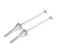 VGEBY Arbre de Transmission Avant RC, Arbre CVD en Alliage d'aluminium, 2 Pièces de Remplacement de l'essieu Avant de 8,5 Cm avec Conception Anti-séparation, Transfert de Puissance en Douceur pour