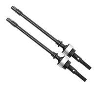 VGEBY Arbre D'entraînement Avant CVD en Acier, Pièce de Rechange Durable Antirouille de qualité Supérieure avec Conception Légère, pour Voiture sur Chenilles SCX10 1:10 (Silver)