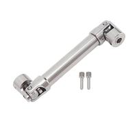 VGEBY Arbre D'entraînement Central RC, Léger et Antirouille Réglable avec Faible Bruit de Rotation, Grands Angles de Transfert pour Voiture sur Chenilles Axiale 1/18 UTB18 Capra RC (78-104mm)