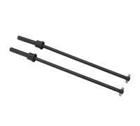 VGEBY Arbre D'entraînement CVD en Acier de Voiture RC 2 Pièces, Pièces de Mise à Niveau Durables Traitées Thermiquement avec Un Grand Angle Stable, pour Voiture 1 6 Shredder XTE RC