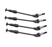 VGEBY Arbre D'entraînement RC CVD, 4 Pièces de Mise à Niveau D'essieu de Transmission en Métal pour Voiture HSP 94111 94107 94170 94118 1/10 RC, avec Une Conception à Angle Lisse et