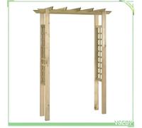 VGEBY Arche pour rosiers 150 x 60 x 204 cm bois imprégné - 7894202780883