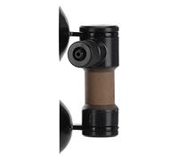 VGEBY Atomiseur de CO2 Simple pour Aquariums, Matériau Plastique et Céramique de Haute qualité, Parfait pour la Croissance des Plantes, Disponible en Tailles S et L (Grande)
