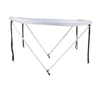 VGEBY Auvent de Bateau, Cadre en Alliage d'aluminium, Couverture Supérieure Bimini pour Canoës et Kayaks, Idéal pour la Protection Contre Le Vent et la Pluie