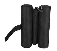 VGEBY Auvent Sacs de Sable Oxford 600D Poids des Pieds de Tente Ancre à Double Cylindre Pouvant Contenir 30 à 35 LB Remplissage Pop Up Auvent Gazebo Abri Solaire Étal de marché Utilisation en