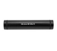 VGEBY Axe d'arbre de Tube de moyeux Avant, Adaptateur de moyeu d'axe de vélo en Alliage d'aluminium de 20 mm à 15 mm(110 Open Gear)