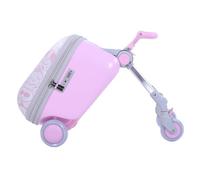 VGEBY Bagages pour Enfants, Valise à Main de 20 Pouces avec Garde-Corps Amovible et Roues Flexibles pour Les Voyages en Avion et Les Escapades du W nd