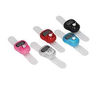 VGEBY Balcon électronique de 5pcs Très Précis Définissez L'interrupteur de Bouton pour Le Gymnase D'entraînement Sportif, Réaction Rapide à L'interrupteur (Plastique, Couleurs Vives)