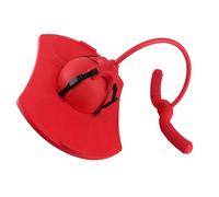 VGEBY Balle Sautante Pogo Stick pour Enfants, Matériau ABS, activité Amusante pour la Coordination, Utilisation Intérieure et Extérieure pour Les 4 Ans et Plus, Options Rouge et Bleu (Rouge)