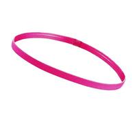 VGEBY Bandeau de Sport élastique Antidérapant Fin, Bandeau Anti-Transpiration avec Poignée en Silicone pour Hommes et Femmes, Course à Pied, Football, Basket-Ball, Tennis, Entraînement (Purple)