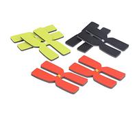 VGEBY Bandes D'¨¦quilibre de Poids de Raquette de Tennis, Ensemble D'¨¦quilibre de Poids de Raquette de Tennis de Silicone de Type 6Pcs H