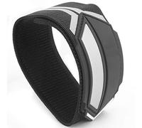 VGEBY Bandes Réfléchissantes, Sangles de Jambe de sécurité pour L'équitation de Nuit, Ceintures de Harnais de Vélo à Crochets et Boucles avec élastique pour la Course à Pied, Le (Modèle Phare