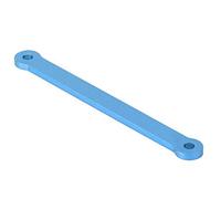 VGEBY Barre de Cravate de Bras Avant en Alliage D'aluminium, Barre de Cravate RC de Haute Précision D'usinage CNC pour Voiture RC Slash 2WD 1:10 avec Une Conception Légère et Durable (Bleu Clair)