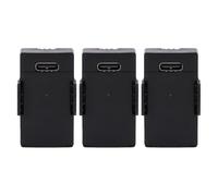 VGEBY Batterie d'avion RC 3,7 V 220 MAh Batterie d'hélicoptère RC Pack de Remplacement en Plastique à Charge Rapide avec Protection de sécurité 8 à 10 Minutes de Vol pour A61 Air Wolf (3PCS)