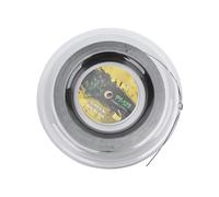 VGEBY Bobine de Cordage de Tennis Monofilament, Corde en Polyester de 200 M avec Conception Nervurée pour Un Contrôle amélioré de la Rotation et de la Balle, pour L'entraînement (Black)