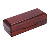 VGEBY Boîte de Rangement D'embout de Saxophone en Bois Massif, étui D'accessoires pour Instruments de Musique Portables (Manche en Palissandre)
