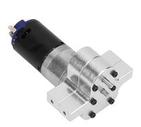 VGEBY Boîte de Transfert RC, Accessoire de Mise à Niveau de Transmission en Métal 370, traité CNC, Bonne étanchéité, Ajustement Précis pour 1/16 RC Crawler WPL Henglong B24 B16 B36