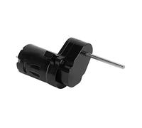 VGEBY Boîte de Vitesses RC, Assemblage de Boîte de Vitesses en Métal en Alliage D'aluminium 4 Couleurs avec Vis de Câble de Connexion pour Voiture Télécommandée D12 1/10 (Black)