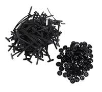 VGEBY Boucle d'attache de Câble en Nylon, Attaches Durables pour l'entretien de la Voiture, Installation Facile à Pression pour la Réparation des Pare-chocs et des Ailes