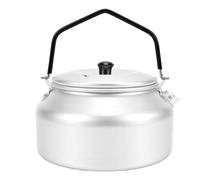 VGEBY Bouilloire de Camping Cafetière en Aluminium 900 Ml Poignée Pliable Légère Poignée en Silicone Chauffage Rapide pour Sac à Dos Randonnée Feu de Camp Thé Café pour 1 à 2 Personnes