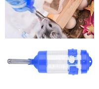VGEBY Bouteille d'eau pour Hamster, Mangeoire Légère et Portable en Plastique sans Goutte pour Petits Animaux de Compagnie avec Installation Facile, Idéale pour Les Hamsters et Les Lapins (Blue)