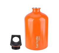 VGEBY Bouteille d'essence de camping, bouteille de stockage de carburant extérieure 1000ML avec poignée d'anneau pour le stockage d'essence à gaz