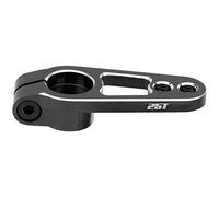 VGEBY Bras Servo 25T, Pièce de Mise à Niveau en Alliage D'aluminium usiné CNC pour Voiture RC 1/8 1/10, avec Haute Résistance et Taille Précise 31x10mm (Black)