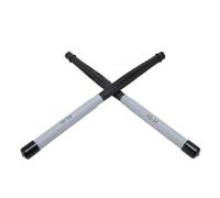 VGEBY Brosses à Tambour, 1 Paire de Brosses à Tambour Cajon en Nylon Rétractables avec Poignée pour les Performances D'entraînement