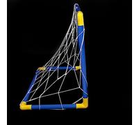 VGEBY But de Hockey sur Glace pour Enfants, Ensemble de Buts de Football et de Hockey 2 en 1 en Plastique Durable, Assemblage Facile, Portable pour Parc de Plage Extérieur