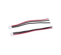 VGEBY Câble de Connecteur d'équilibre, 10 Pièces, Fil en Silicone Haute Température 22AWG, 2S 3S 4S 5S 6S pour Les Projets de Batterie au Lithium DIY, Compatible Imax B6