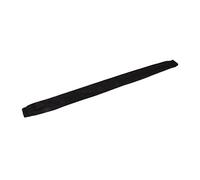 VGEBY Cache-câble Smart Zip Manchon de Chaîne en Flanelle 23,62" de Longueur 1,97" de Largeur avec Fermeture éclair pour la Protection et Le Rangement (Black)