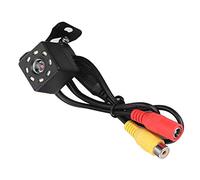 VGEBY Caméra de Recul Caméra de Recul ABS avec Vision Nocturne à 8 LED et étanchéité IP68 Grand Angle de 170 Degrés pour Stationnement de Voiture Universel avec Moniteur DVD