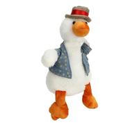 VGEBY Canard Musical Parlant et Dansant, Poupée Canard Chantant et Répétant des Chansons Joyeuses, pour Les Tout-Petits et Les Enfants, Cadeau d'anniversaire ou de Noël.