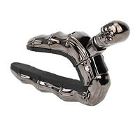 VGEBY Capodastre de Guitare, Conception à Rouleau d'étanchéité Réglable avec Caoutchouc Souple de Haute qualité, pour Guitare Classique Folk électrique Acoustique et ukulélé (BLACK)