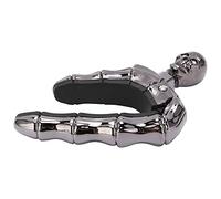 VGEBY Capodastre de Guitare, Structure Robuste en Alliage de Zinc avec Pression Ajustable et Motif Tête de Mort, pour Guitare Acoustique, électrique et ukulélé. (BLACK)