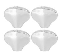 VGEBY Capuchon de Cheville de Réglage en Alliage de Zinc pour Guitare, ukulélé, Boutons de Réglage de 20,2 Mm, Petite Queue de Poisson, Capuchons de Poignée de Rechange avec Rondelles et Vis pour