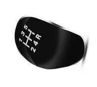 VGEBY Capuchon de Pommeau de Levier de Vitesse à 5 Vitesses, Couvercle ABS de qualité Supérieure avec Installation Facile, Parfait pour les Conducteurs