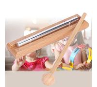 VGEBY Carillon, Instruments de Percussion en Aluminium avec Maillet en Bois, Son Brillant et Durable pour la Thérapie Sonore, la Méditation, le Yoga, la Pleine Conscience
