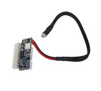 VGEBY Carte Adaptateur D'alimentation Dcatx, 200W, Prise ATX Directe | Interface de connecteur de carte mère, réduction de 24 fils pour les constructions Htpc, coupure de sortie de court-circuit