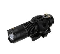 VGEBY Casque de Lampe de Poche, Casque Tactique Télescopique Léger Lampe de Poche Portable Clip Casque Lampe de Poche LED Extérieure pour Casque Chargeur Kit Ensemble Accessoire