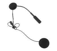 VGEBY Casque de Moto Bluetooth 4.0 CSR avec Microphone, Appel Mains Libres, Lecture de Musique, Affichage de la Puissance, pour Motocyclistes