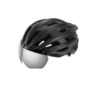 VGEBY Casque de Vélo, Couche Extérieure en PC, Construction en Mousse EPS avec Lunettes Magnétisées, 24 Trous de Ventilation pour Hommes et Femmes, Tour de Tête 62 à 65 Cm (62-65 cm)