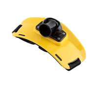 VGEBY Ceinture de pêche Jaune, Taille Rod Holder Pole, Ajustable, Pêche et activités en plein air, 28.00*14.00*11.00 cm, Jaune