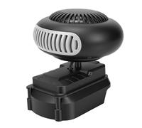 VGEBY Chauffage d'appoint, Mini Chauffage de Bureau 170 W à Faible Bruit avec Ports USB, Réglable de 30 à 80 °C, Idéal pour une Utilisation dans une Tente de Bureau, de Chambre à Coucher