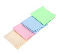 VGEBY Chiffons de Nettoyage en Microfibre, Texture Douce en Velours Peluche Double Couche pour l'entretien des Guitares, Violons et Pianos, Nettoyage des Instruments 19,5 X 19,5 Cm