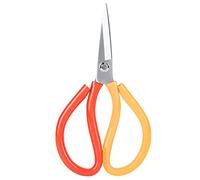 VGEBY Ciseaux Anti-lourds pour la Couture et L'artisanat, Poignée Ergonomique en TPU pour Couper les tissus. Convient pour un Usage Domestique et Professionnel (2# / 190mm)